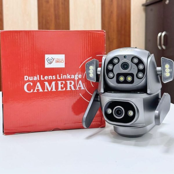 Outdoor Waterproof Dual-Lens Smart Camera