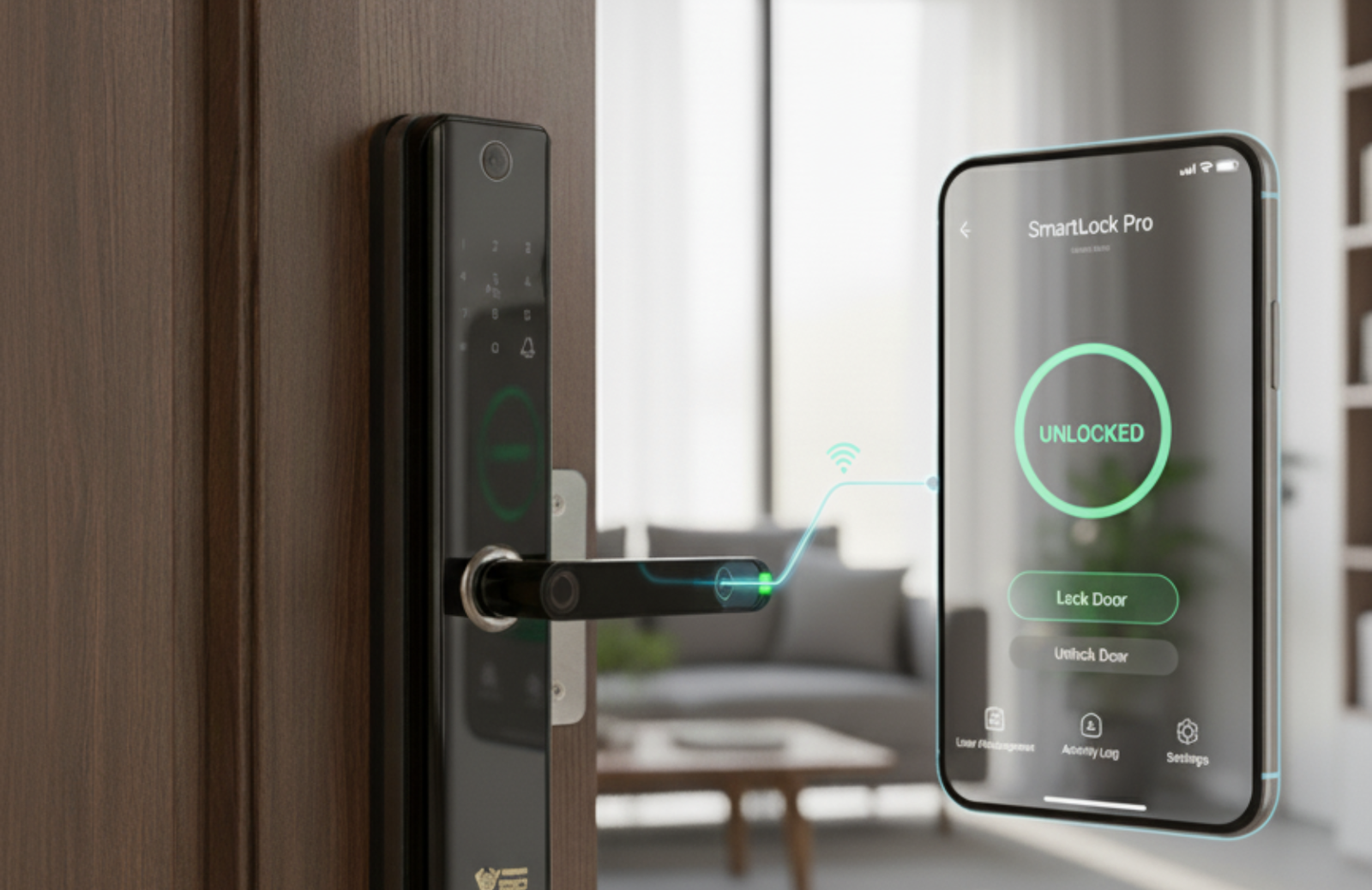 Benefits of Smart Wi-Fi Door Locks