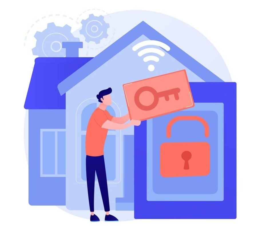 access control system illustration