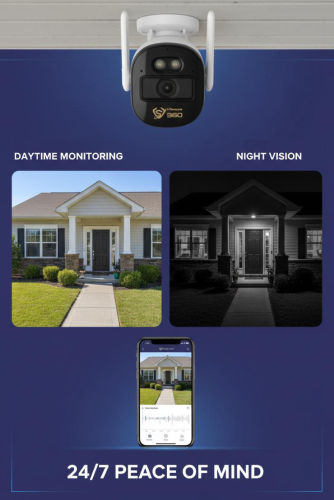 Use a Smart Security Camera System for 24/7 Monitoring